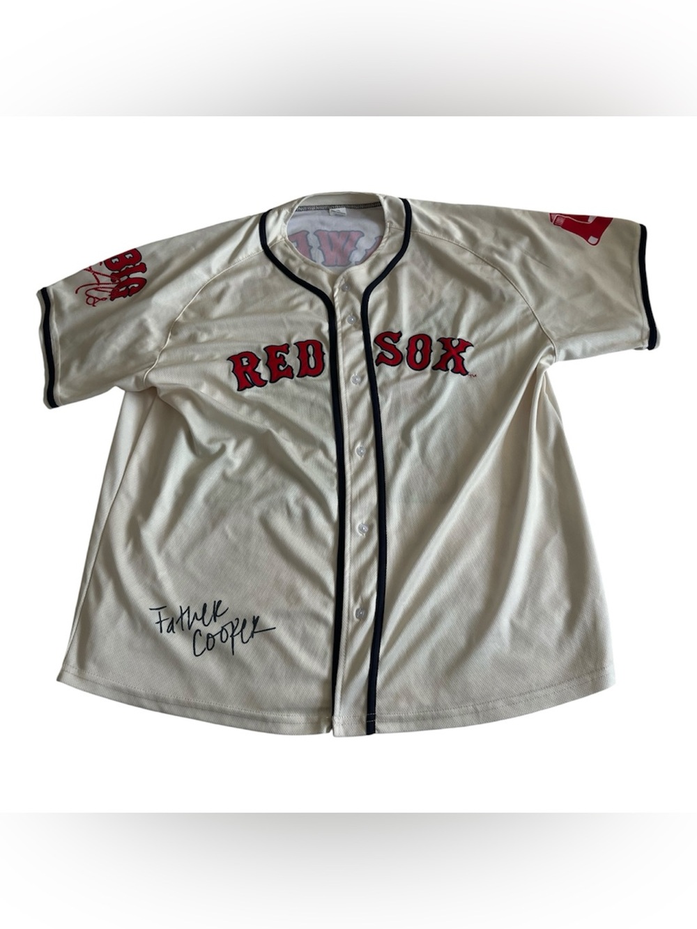 Boston Red Sox Unwell #24 ALEX FATHER COOPER Jersey Limited Edition XL Big Al